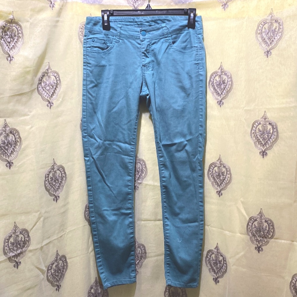 CULTURE CALL TEAL JEANS SZ 31/WAIST